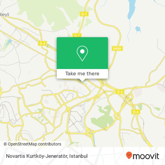 Novartis Kurtköy-Jeneratör map