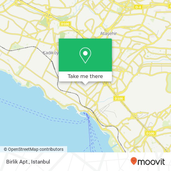 Birlik Apt. map