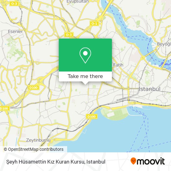 Şeyh Hüsamettin Kız Kuran Kursu map