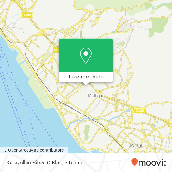 Karayolları Sitesi C Blok map