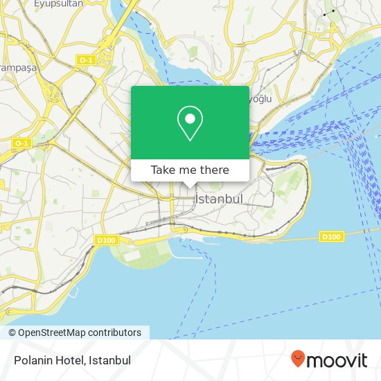 Polanin Hotel map