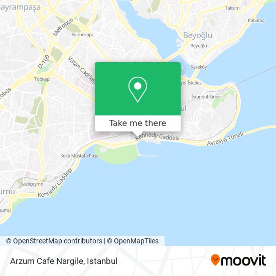 Arzum Cafe Nargile map