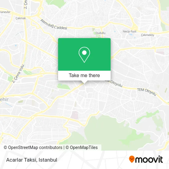 Acarlar Taksi map