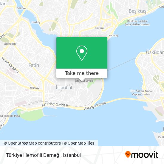 Türkiye Hemofili Derneği map