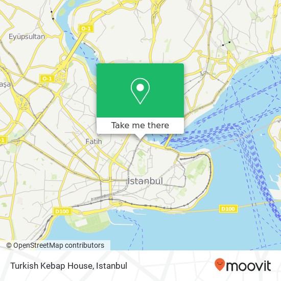 Turkish Kebap House map