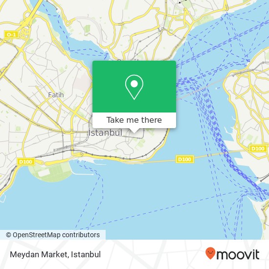 Meydan Market map