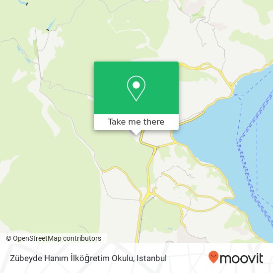 Zübeyde Hanım İlköğretim Okulu map