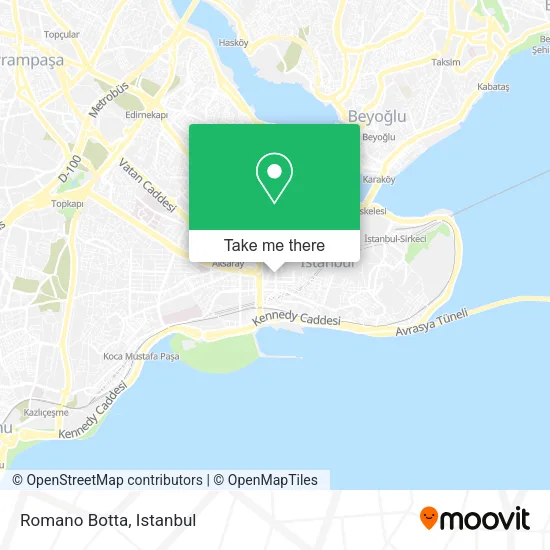 Romano Botta map