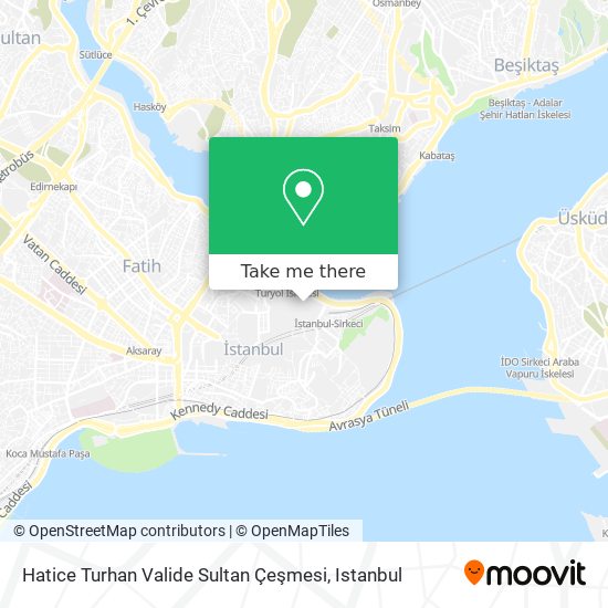 Hatice Turhan Valide Sultan Çeşmesi map