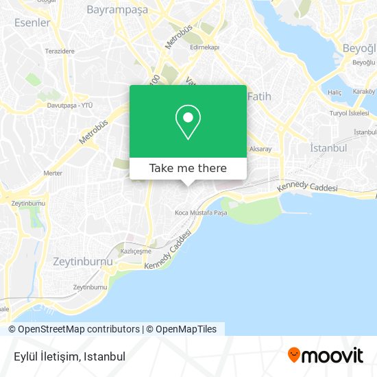 Eylül İletişim map