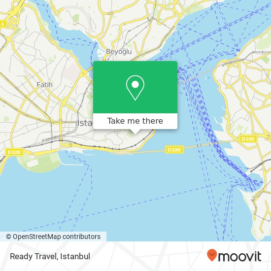 Ready Travel map