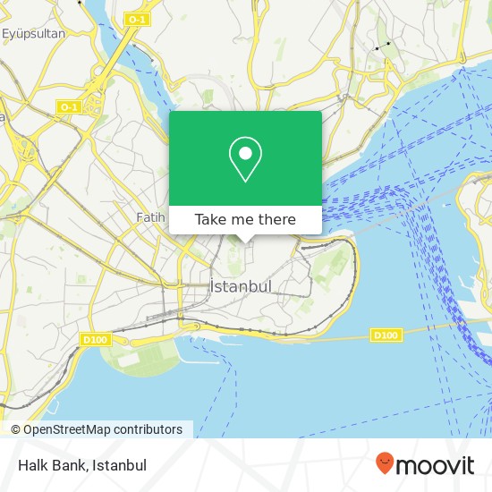 Halk Bank map