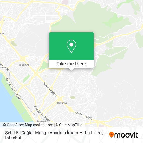 Şehit Er Çağlar Mengü Anadolu İmam Hatip Lisesi map