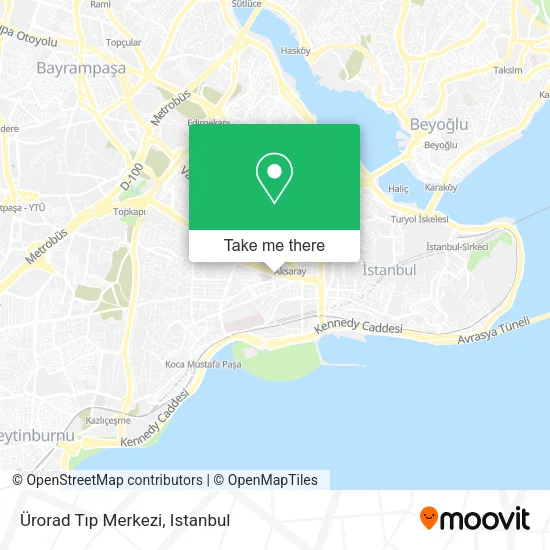 Ürorad Tıp Merkezi map