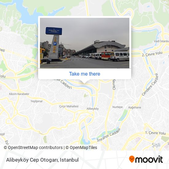 how to get to alibeykoy cep otogari in eyup by bus cable car or metro