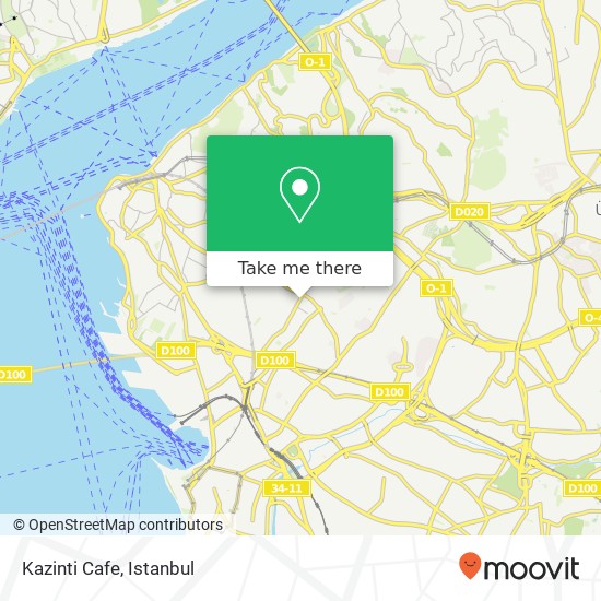Kazinti Cafe map