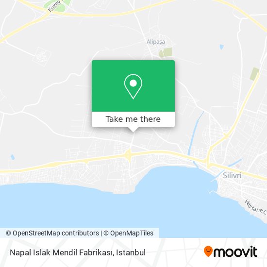 Napal Islak Mendil Fabrikası map