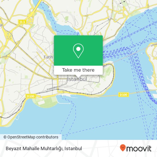 Beyazıt Mahalle Muhtarlığı map