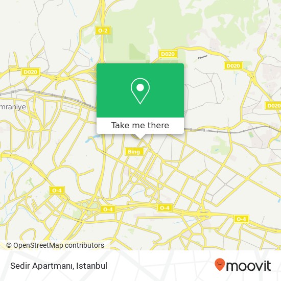 Sedir Apartmanı map