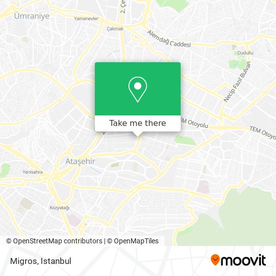 Migros map