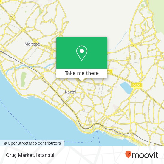 Oruç Market map