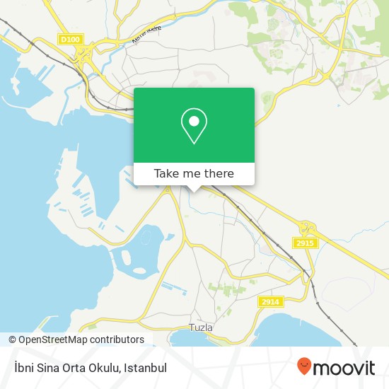 İbni Sina Orta Okulu map