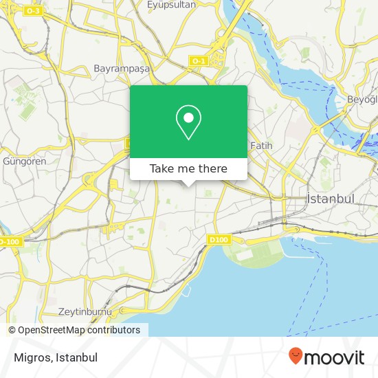 Migros map