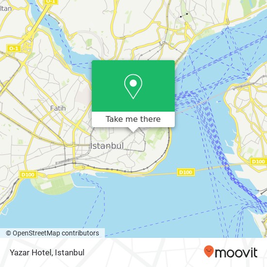 Yazar Hotel map