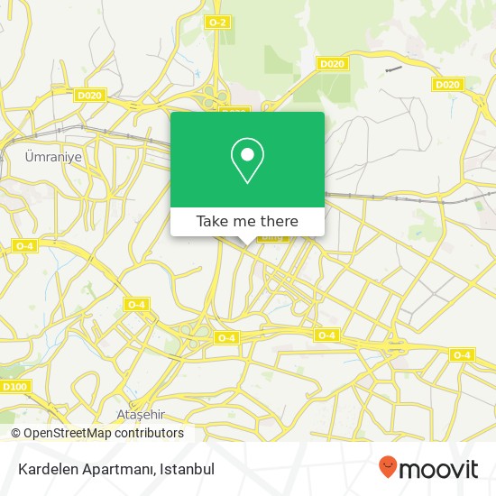 Kardelen Apartmanı map