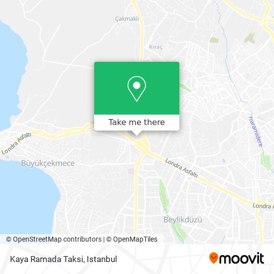Kaya Ramada Taksi map