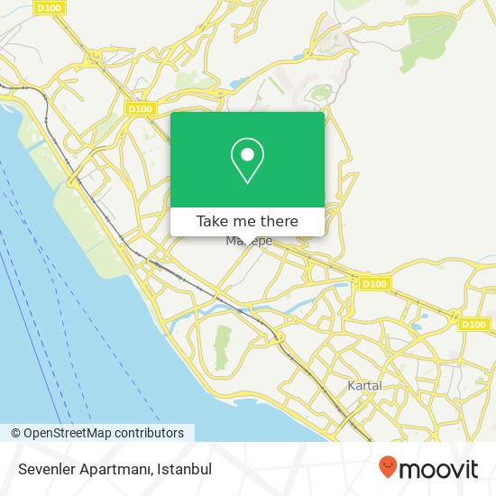 Sevenler Apartmanı map