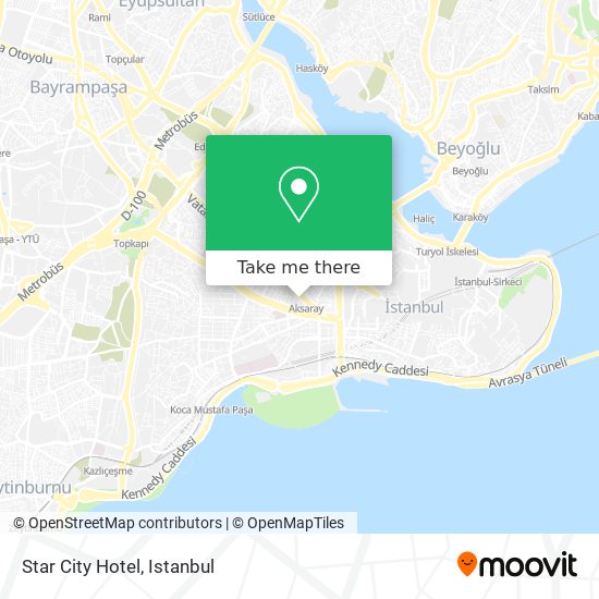 Star City Hotel map