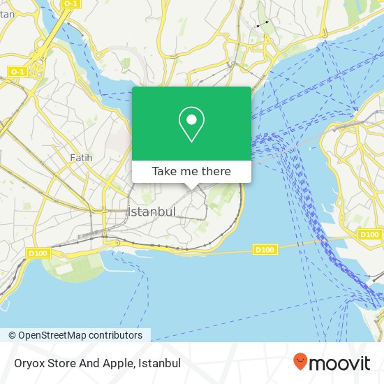 Oryox Store And Apple map