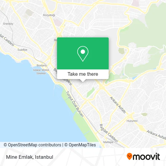 Mine Emlak map