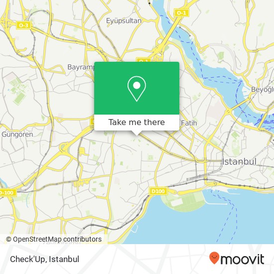 Check'Up map