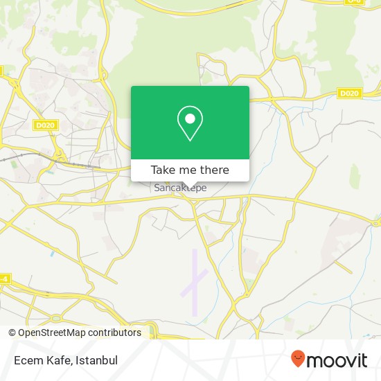 Ecem Kafe map