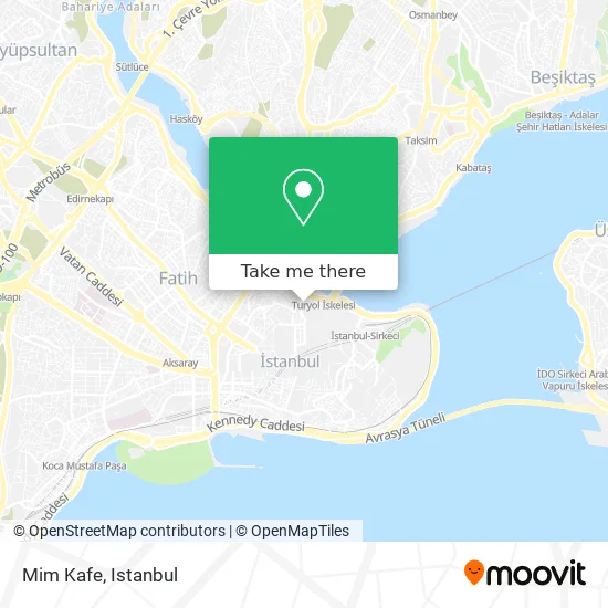 Mim Kafe map