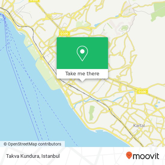 Takva Kundura map