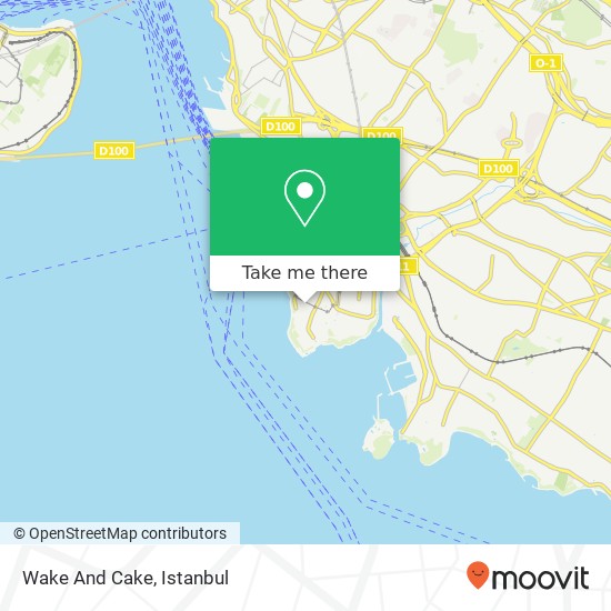 Wake And Cake map