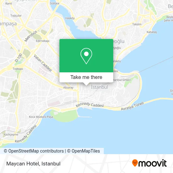 Maycan Hotel map
