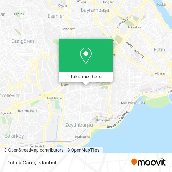 Dutluk Cami map