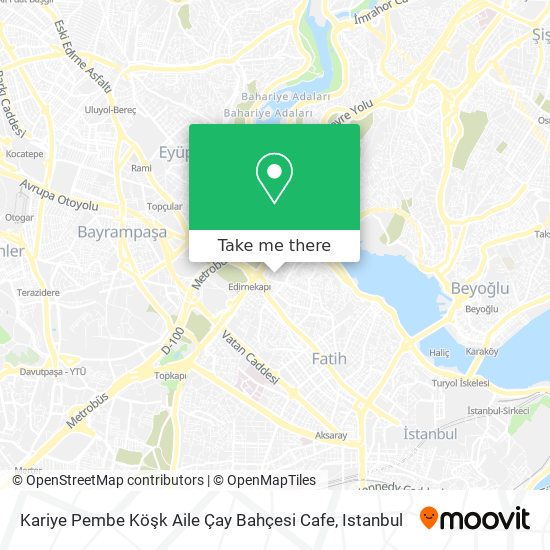 Kariye Pembe Köşk Aile Çay Bahçesi Cafe map