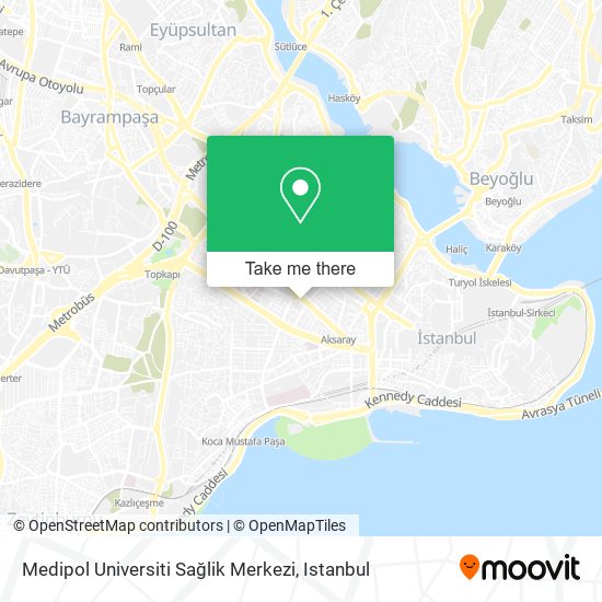 Medipol Universiti Sağlik Merkezi map