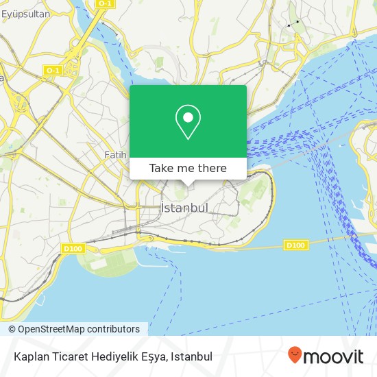 Kaplan Ticaret Hediyelik Eşya map