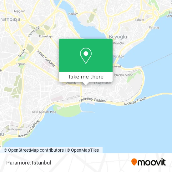 Paramore map