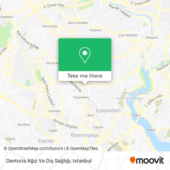 Dentoria Ağız Ve Diş Sağlığı map