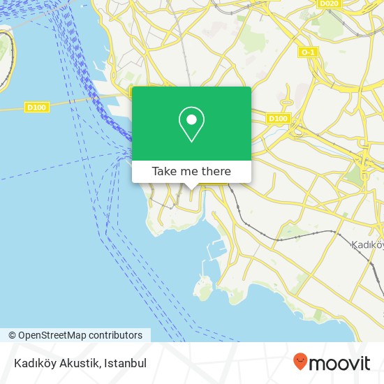 Kadıköy Akustik map