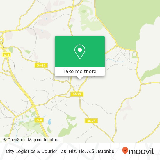 City Logistics & Courier Taş. Hiz. Tic. A.Ş. map