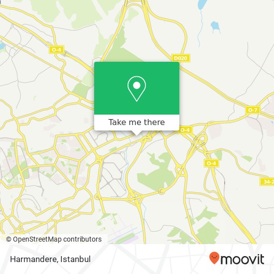 Harmandere map