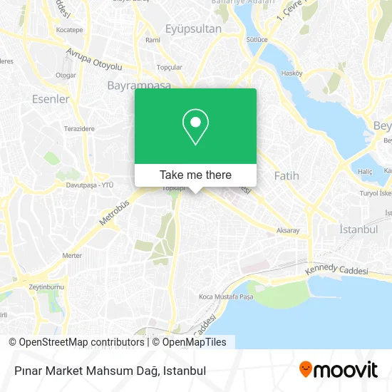 Pınar Market Mahsum Dağ map